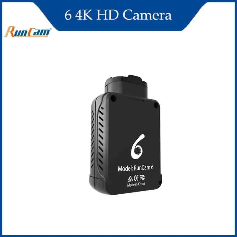 Runcam 6 4K HD SOIY IMX377 30 кадров/с 1/2.3 дюйма 128*64 155 ° Комплект спортивной камеры FOV WiFi с адаптером для FPV-дронов, авиамоделей и радиоуправляемых инструментов
Runcam 6 4K HD SOIY IMX377 30 кадров/с 1/2.3 дюйма 128*64 155 ° Комплект спортивной камеры FOV WiFi с адаптером для FPV-дронов, авиамоделей и радиоуправляемых инструментов
