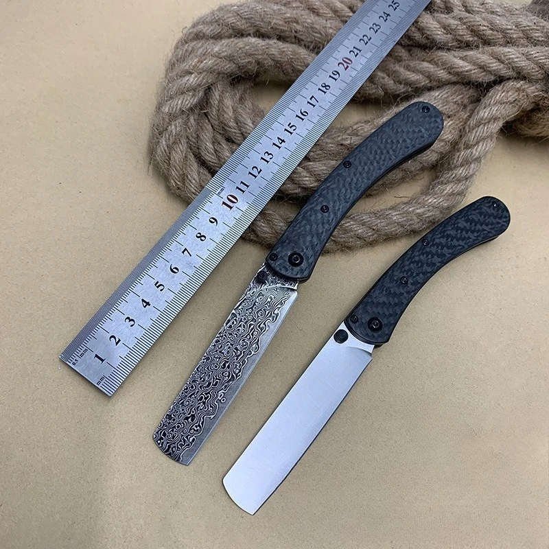 High-quality Damascus steel /VG10 blade folding outdoor camping portable and practical fruit knife EDC tools
High-quality Damascus steel /VG10 blade folding outdoor camping portable and practical fruit knife EDC tools