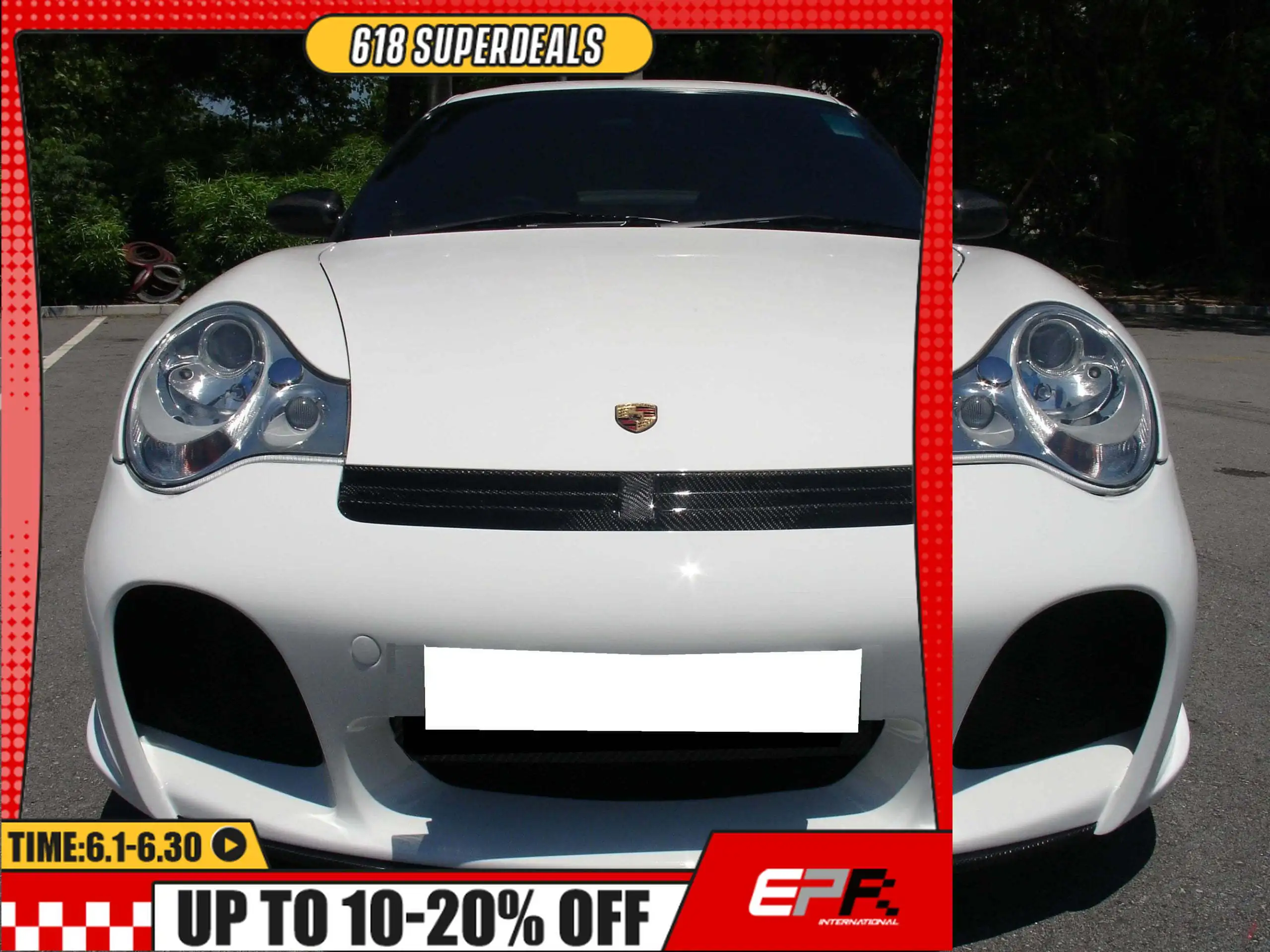For Porsche 986 Boxster TA Type Front Bumper Car Exterior Body Kit Styling Accessory Fiberglass
For Porsche 986 Boxster TA Type Front Bumper Car Exterior Body Kit Styling Accessory Fiberglass