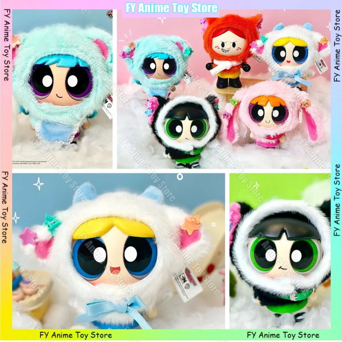 The Powerpuff Girls Christmas Cloak Series Mystery Box Plush Cute Blossom Bubbles Buttercup Figures Blind Box Collection Toys
The Powerpuff Girls Christmas Cloak Series Mystery Box Plush Cute Blossom Bubbles Buttercup Figures Blind Box Collection Toys