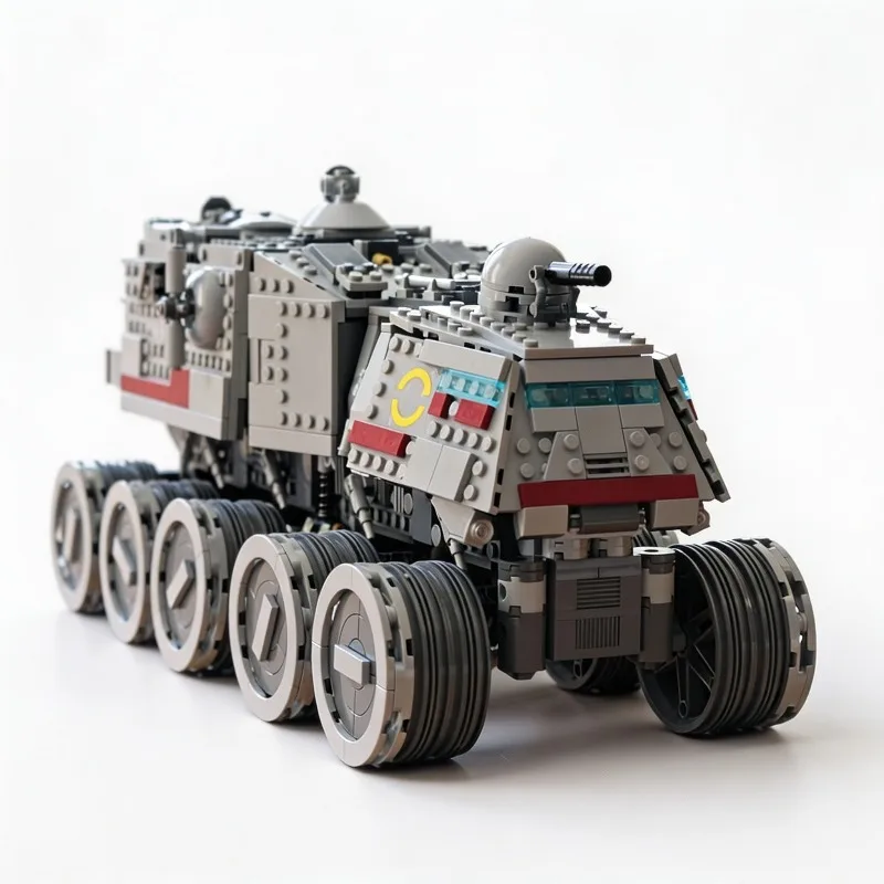 NEW 1531PCS Star Battle Movie Republing Juggernaut Turbo Tank Model DIY Creative Ideas Child Toy Assembly Puzzle Gift 8098
NEW 1531PCS Star Battle Movie Republing Juggernaut Turbo Tank Model DIY Creative Ideas Child Toy Assembly Puzzle Gift 8098