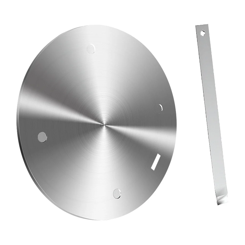 Thermal Guide Plate Induction Cooker Stainless Steel Heat Converter Disk Silver Easy Use Quick Heating Non Induction
Thermal Guide Plate Induction Cooker Stainless Steel Heat Converter Disk Silver Easy Use Quick Heating Non Induction