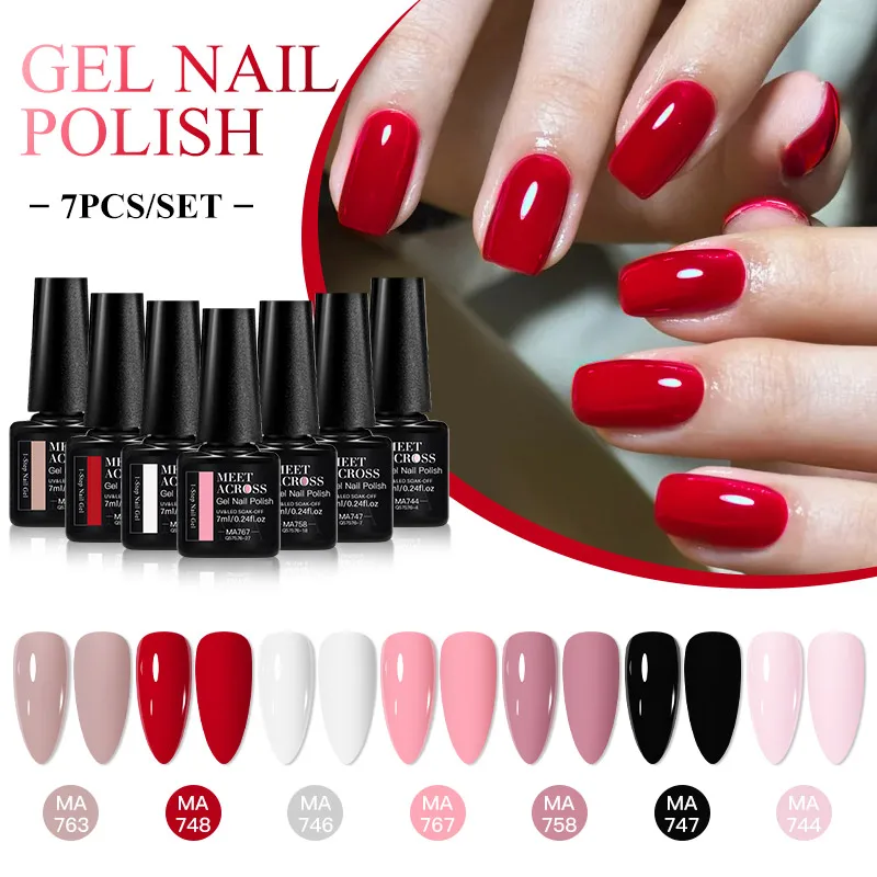 7pcs 1-step Gel Polish 3 IN 1 Gel Nail Polish Set Soak Off LED UV Gel Nail Varnishes No Need Base Top Coat Gel Nail Supplies DIY
7pcs 1-step Gel Polish 3 IN 1 Gel Nail Polish Set Soak Off LED UV Gel Nail Varnishes No Need Base Top Coat Gel Nail Supplies DIY