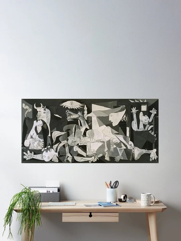 Guernica by Pablo Picasso, Art Print Canvas Poster, Living Room Decor, Home Wall Picture
Guernica by Pablo Picasso, Art Print Canvas Poster, Living Room Decor, Home Wall Picture