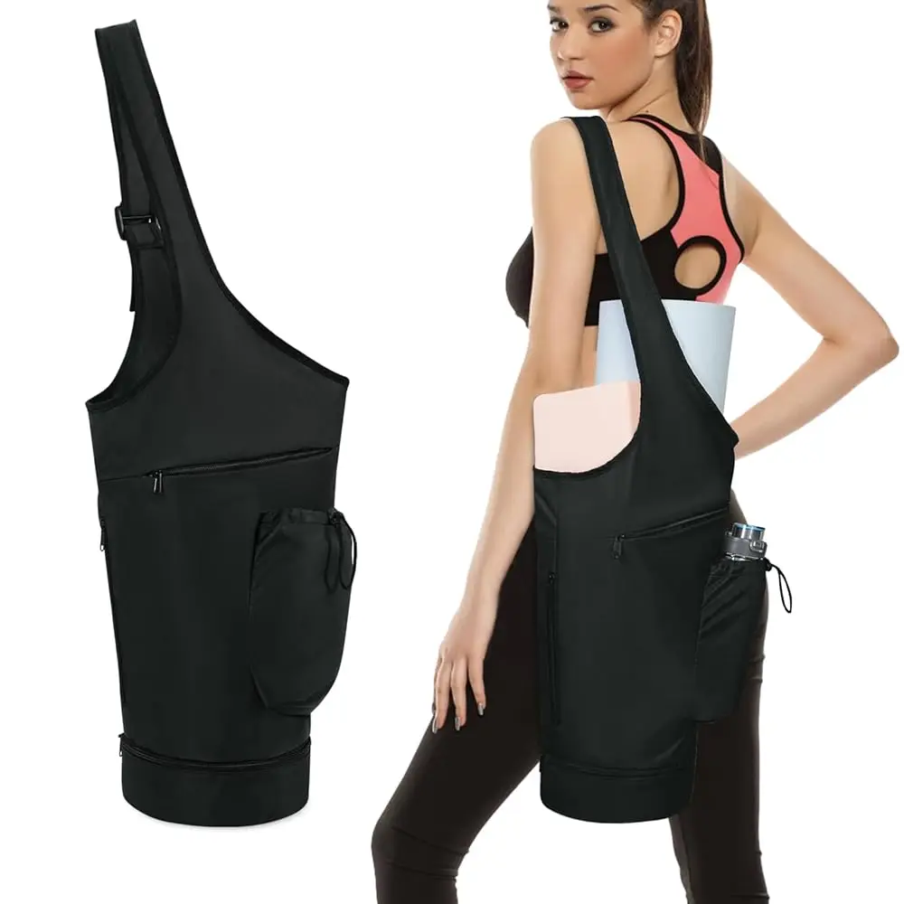Yoga Mat Bag, Large Opening Long Tote Yoga Mat Carrier Holder Bag With Waterproof Wet Pocket And Drawstring Water Bottle
Yoga Mat Bag, Large Opening Long Tote Yoga Mat Carrier Holder Bag With Waterproof Wet Pocket And Drawstring Water Bottle