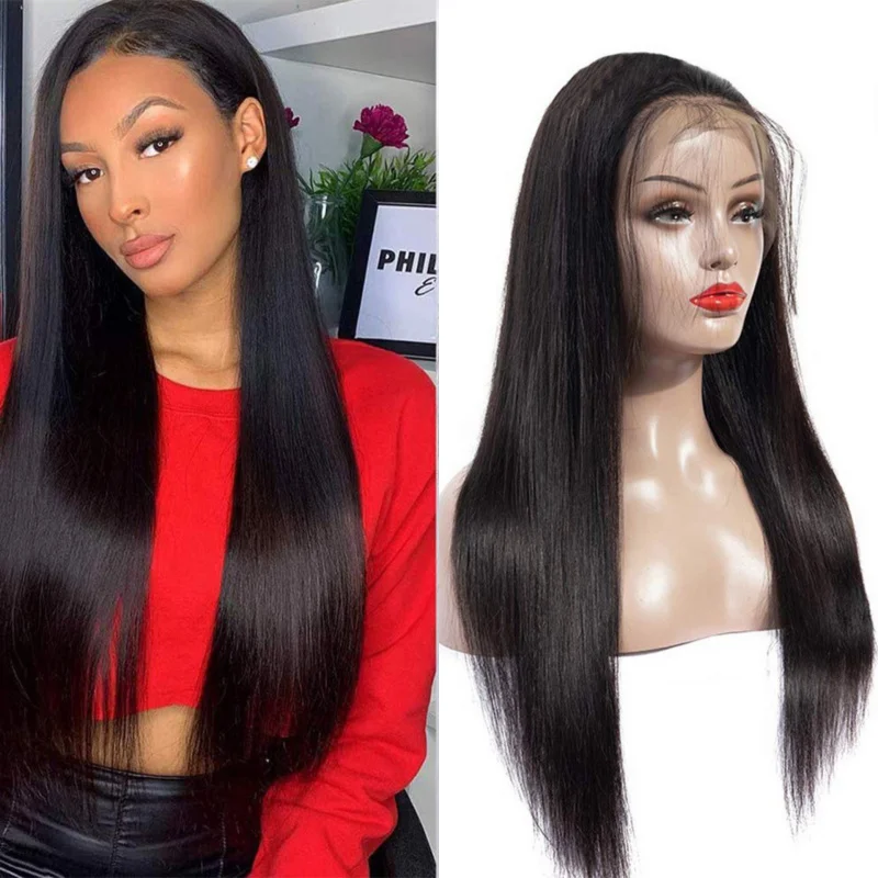 Middle-parted long straight hair, front lace wig, synthetic fiber full headpiece
Middle-parted long straight hair, front lace wig, synthetic fiber full headpiece