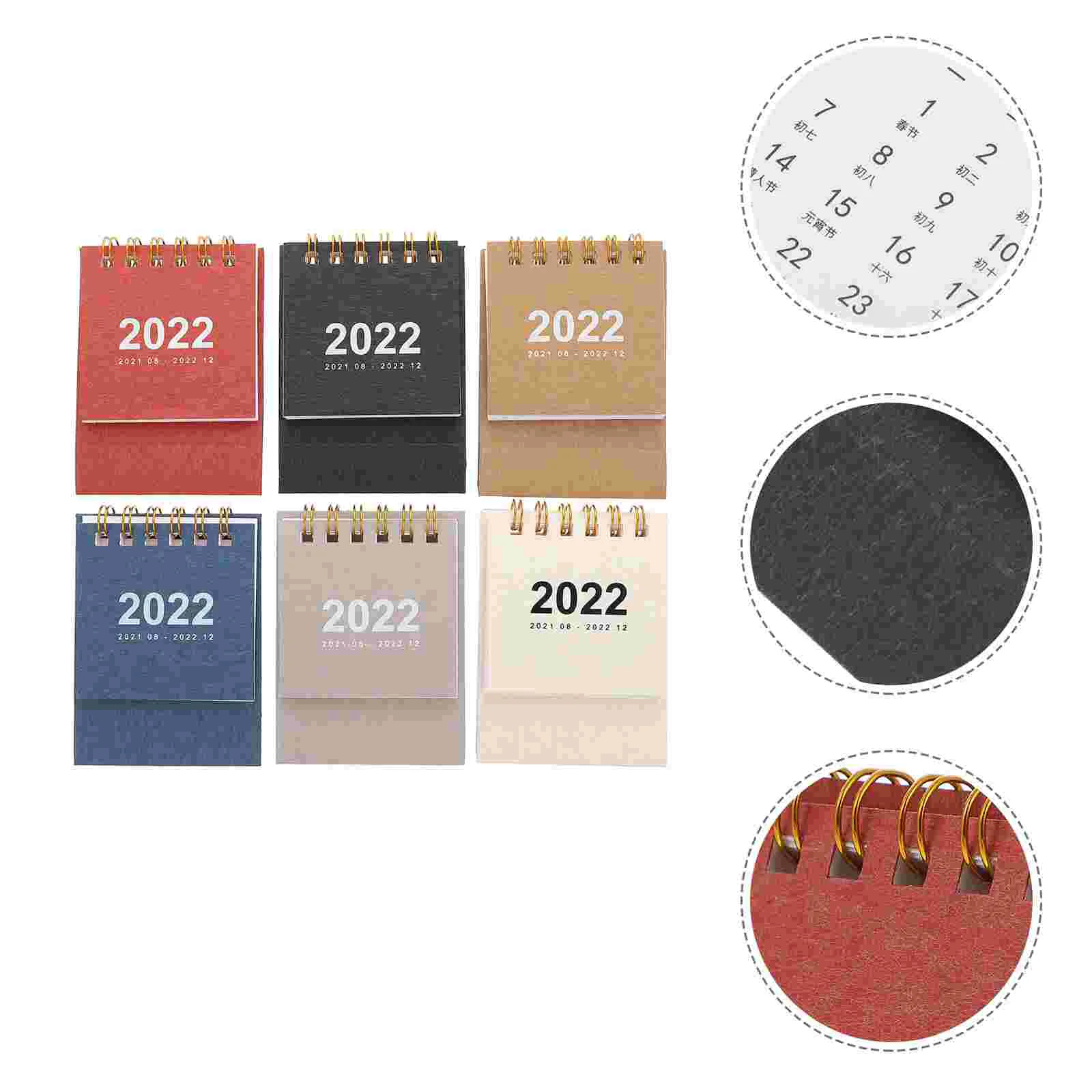 6pcs Mini Desk Calendar 2022 Chic Desktop Ornaments Portable Work Note Calendar 2022 Desk Calendar Schedule Planner Calendar
6pcs Mini Desk Calendar 2022 Chic Desktop Ornaments Portable Work Note Calendar 2022 Desk Calendar Schedule Planner Calendar
