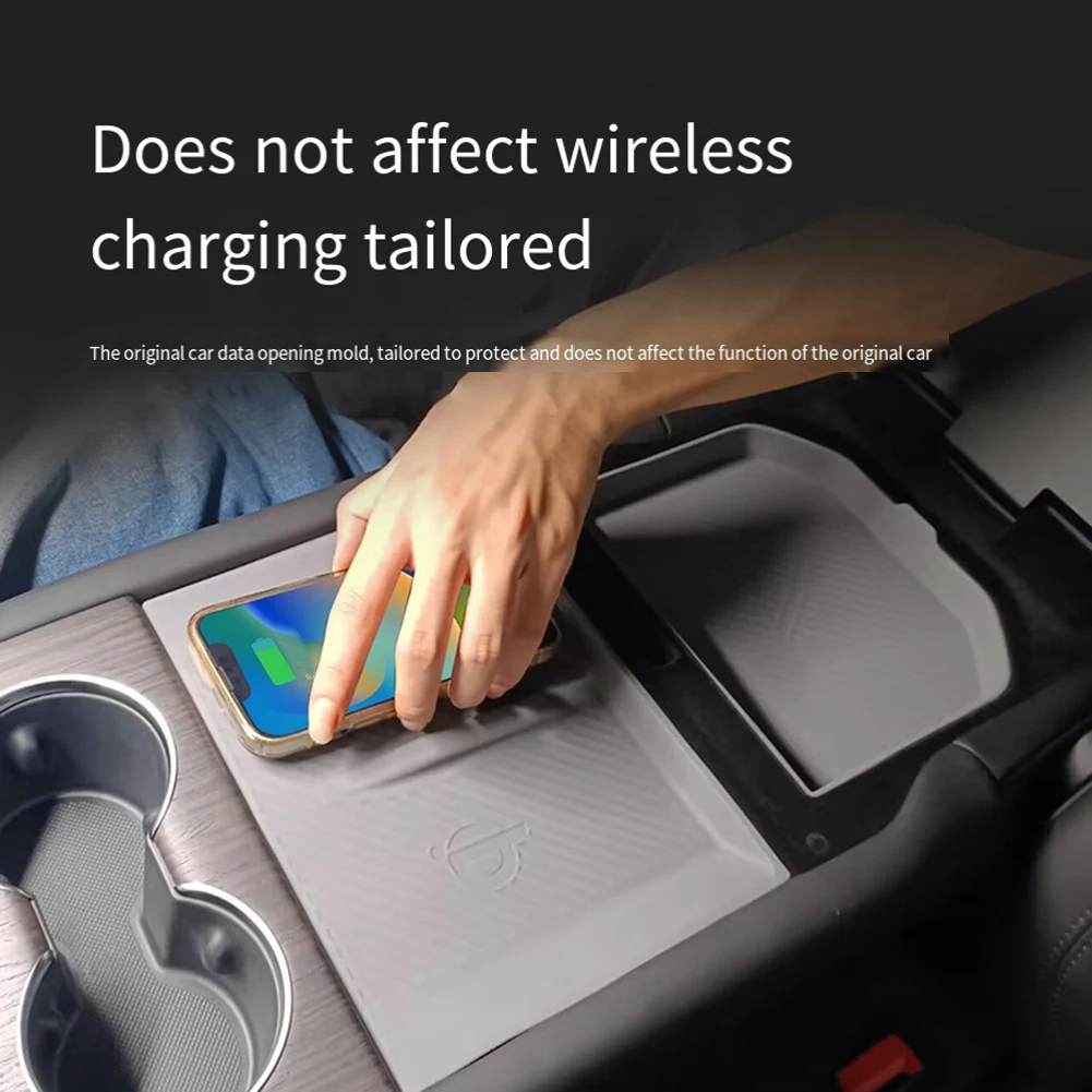 Anti-Slip Mat For Tesla New Model S X 2023 Rear Armrest Silicone Wireless Charger Mat Protection Cover Grey Replacement Parts-A6
Anti-Slip Mat For Tesla New Model S X 2023 Rear Armrest Silicone Wireless Charger Mat Protection Cover Grey Replacement Parts-A6
