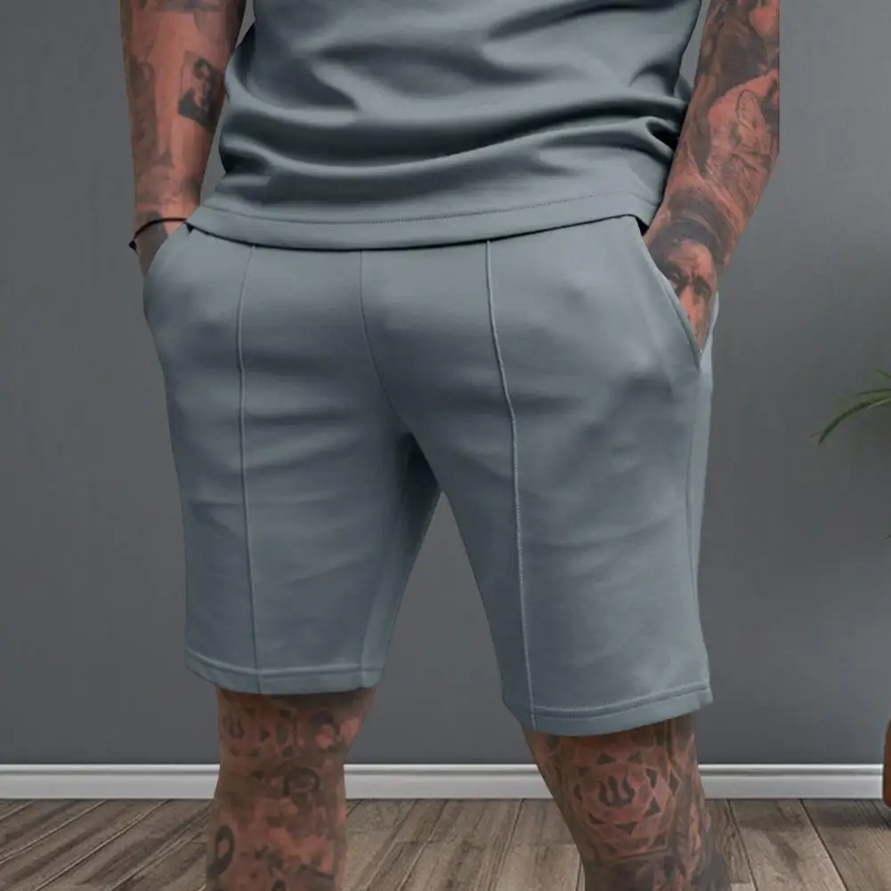 Summer Men's Casual Shorts Cotton Blended Long Elastic Waist Loose Pocket 3/4 Length Shorts Daily Street Wear Casual Trousers
Summer Men's Casual Shorts Cotton Blended Long Elastic Waist Loose Pocket 3/4 Length Shorts Daily Street Wear Casual Trousers