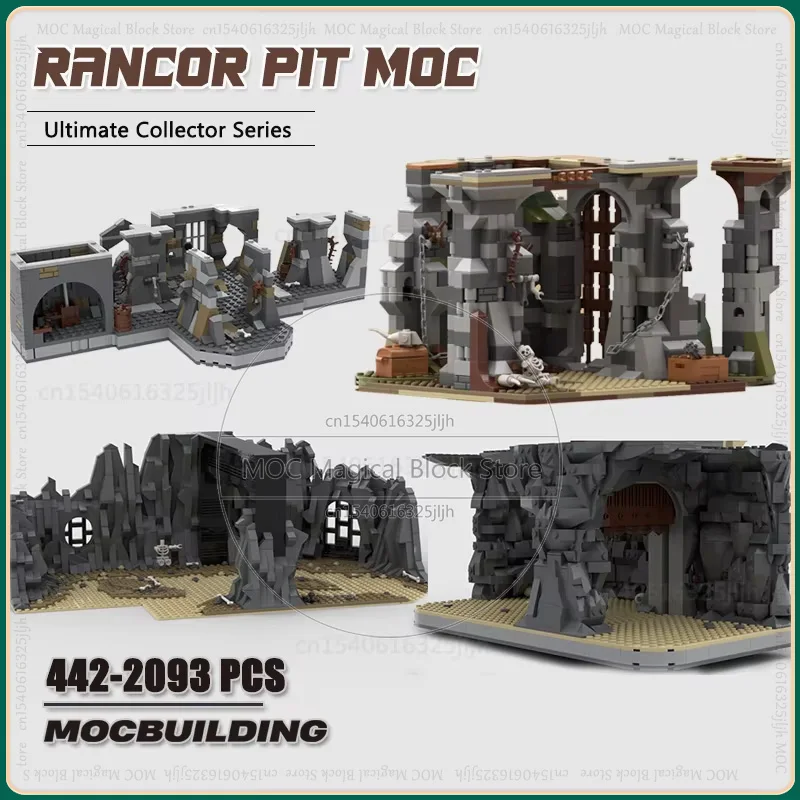 MOC Building Blocks Movie Scence Rancor Pit Series DIY Assembly Technology Bricks Collection Display Toys Children Xmas Gifts
MOC Building Blocks Movie Scence Rancor Pit Series DIY Assembly Technology Bricks Collection Display Toys Children Xmas Gifts