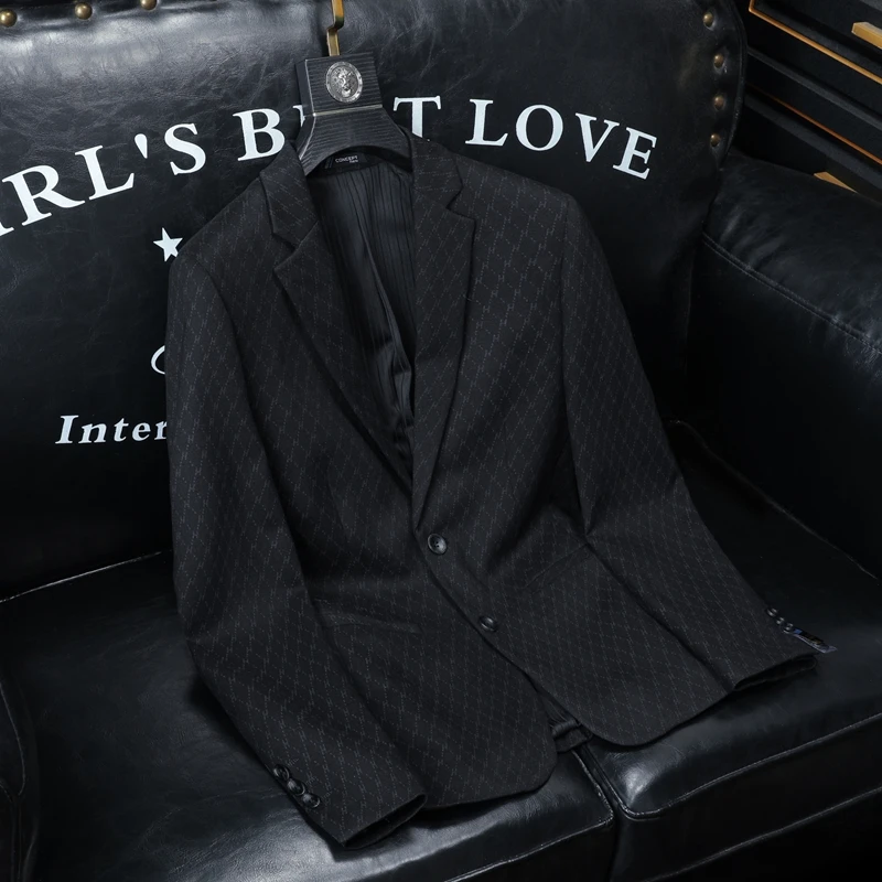 Faionable Casual Slim Fit Men's Suit Jaet High End Iron Free Korean Sle Autumn Luxury Lightweight Stand Fit Coat
Faionable Casual Slim Fit Men's Suit Jaet High End Iron Free Korean Sle Autumn Luxury Lightweight Stand Fit Coat