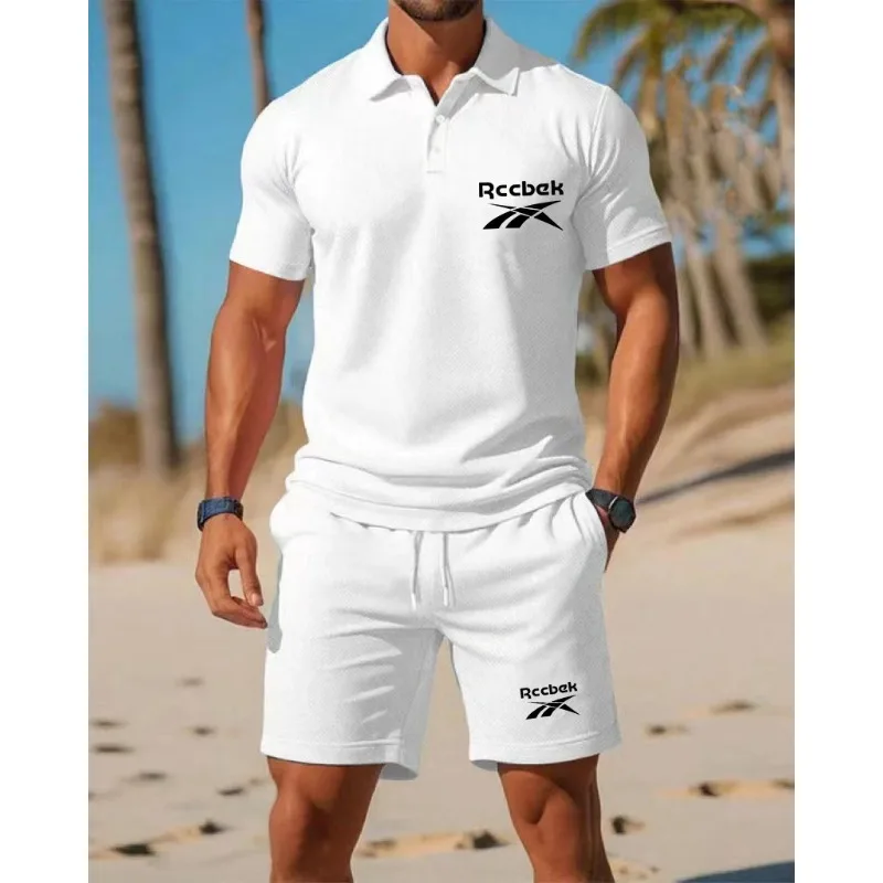 Men's pure color letter print Polo shirt and shorts set, skin-friendly comfortable, multiple casual wear and outdoor sports,
Men's pure color letter print Polo shirt and shorts set, skin-friendly comfortable, multiple casual wear and outdoor sports,
