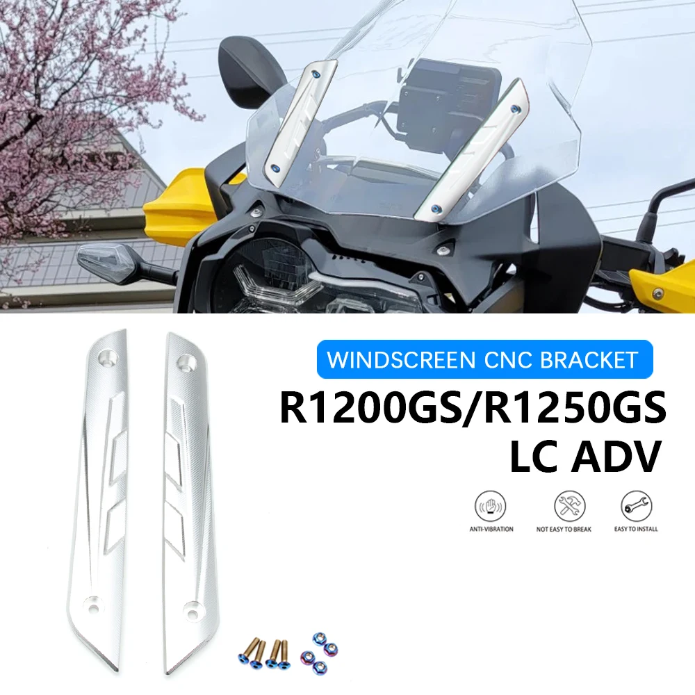 Motorcycle For BMW R1200GS R1250GS ADV Adventure Windshield aluminium Trim Strip Bracket Kit WindScreen R 1200 1250 GS 2013-2025
Motorcycle For BMW R1200GS R1250GS ADV Adventure Windshield aluminium Trim Strip Bracket Kit WindScreen R 1200 1250 GS 2013-2025