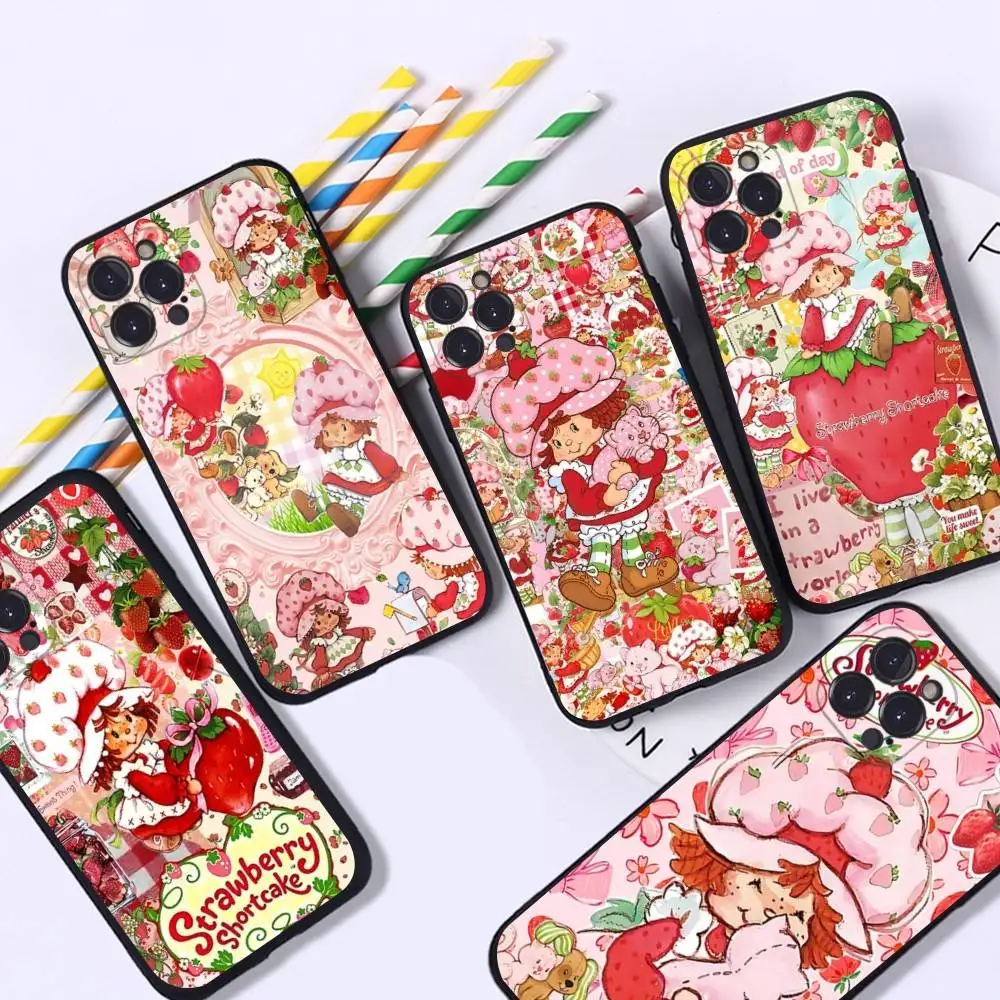 Cartoon Girl S-Strawberry S-Shortcake Phone Case For Iphone 16 15 17 13 14 12 11 Pro Max Plus Black Shell Cover Case
Cartoon Girl S-Strawberry S-Shortcake Phone Case For Iphone 16 15 17 13 14 12 11 Pro Max Plus Black Shell Cover Case
