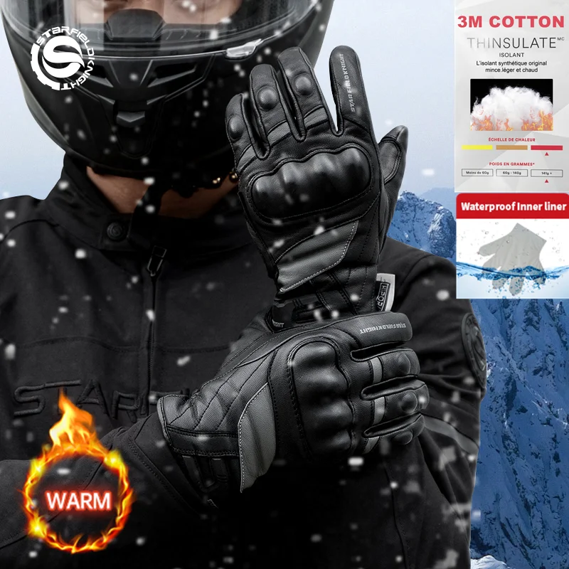 SFK Winter Motorcycle Riding Gloves Warm Waterproof Liner Carbon Fiber Protection Real Goat Leather Non-slip Wear-resistant
SFK Winter Motorcycle Riding Gloves Warm Waterproof Liner Carbon Fiber Protection Real Goat Leather Non-slip Wear-resistant