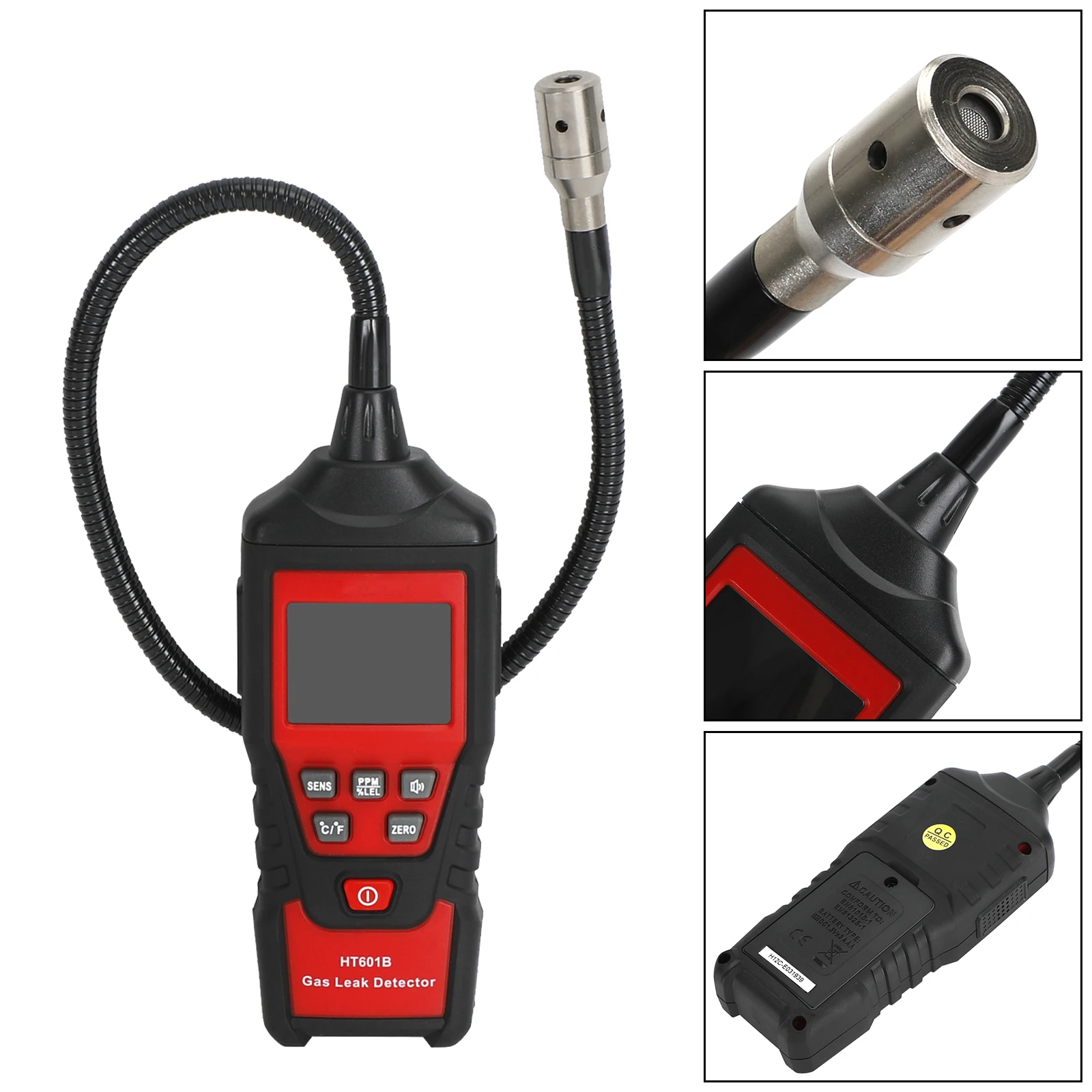 Artudatech Gas Leak Detector Portable Combustible Gas Detector LCD Tester Visual Leakage
Artudatech Gas Leak Detector Portable Combustible Gas Detector LCD Tester Visual Leakage