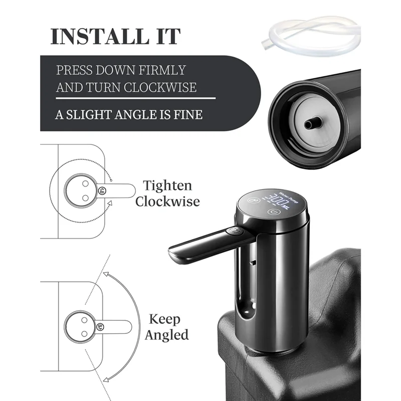 A52Q-Портативный складной водяной насос со спиральным краном с сенсорным управлением, работает 5 галлонов, 4,8, 3,5, 3,2 галлона, для кемпинга или домашнего использования Ho
A52Q-Портативный складной водяной насос со спиральным краном с сенсорным управлением, работает 5 галлонов, 4,8, 3,5, 3,2 галлона, для кемпинга или домашнего использования Ho