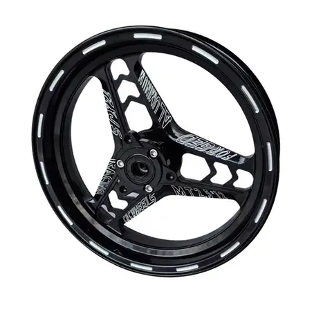 12 inch 2.5 wide Motorcycle Aluminum Wheel For CygnusX BWS RSZ Little Monkey M3 M5 Niu Ninebot E-scooter Modify Front Wheel Rim