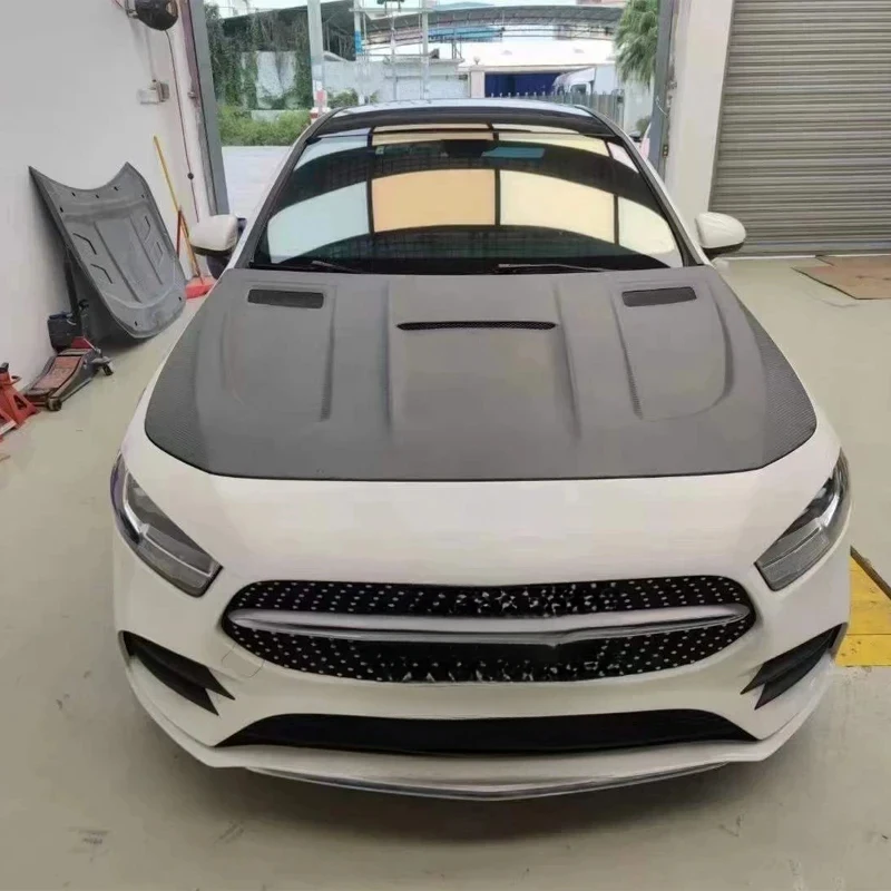 W177 W118 High quality carbon fiber hood Class A 2019-2023 CLA 2020-2023
W177 W118 High quality carbon fiber hood Class A 2019-2023 CLA 2020-2023