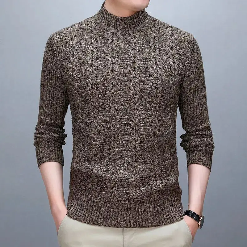 Autumn Winter Thiened Men's Mo Ne Sweaters Korean Faion Long Sve Crew Ne Knitwear Youthful Vitali Sle
Autumn Winter Thiened Men's Mo Ne Sweaters Korean Faion Long Sve Crew Ne Knitwear Youthful Vitali Sle