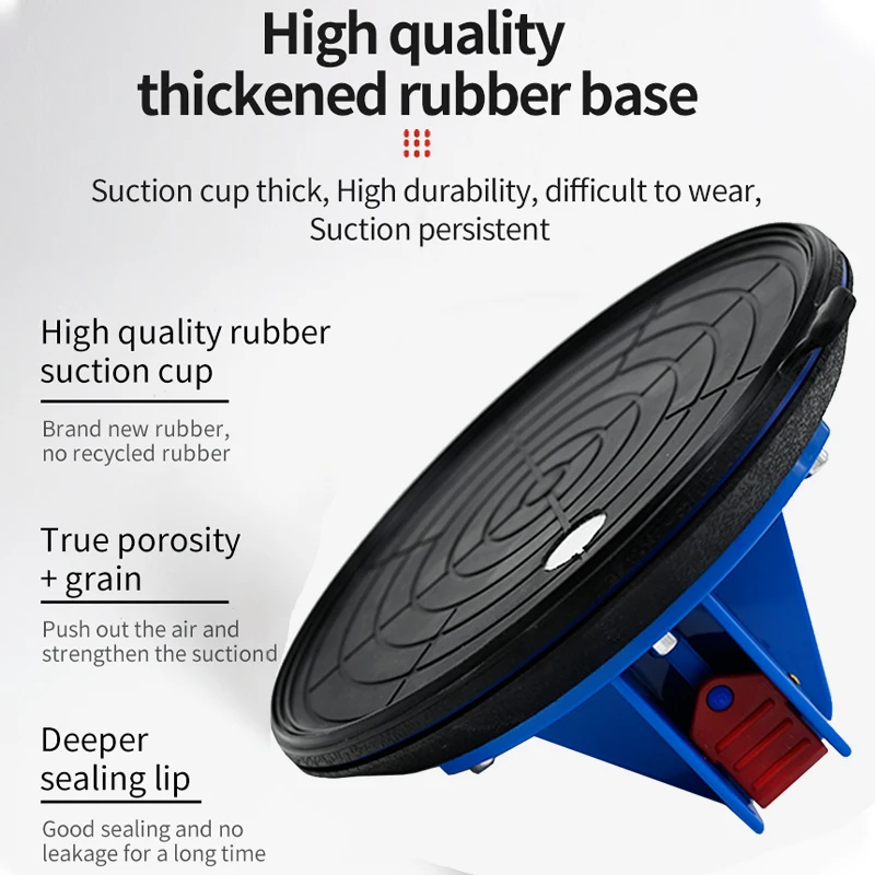 8Inch Vacuum Suction Cup 250KG Bearing Capacity Heavy Duty Vacuum Lifter for Granite Tile Glass Manual Lifting Suction Cup
8Inch Vacuum Suction Cup 250KG Bearing Capacity Heavy Duty Vacuum Lifter for Granite Tile Glass Manual Lifting Suction Cup