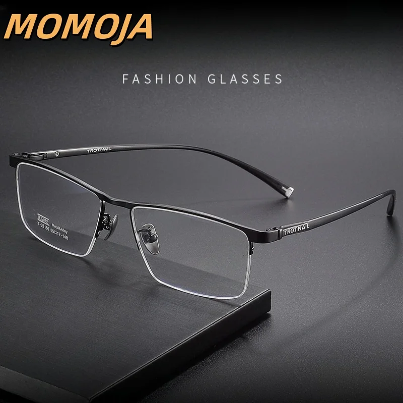 Titanium Half Frame Eyeglasses Frame Men's Eyewear Computer Optical Prescription Reading Clear Lenses Business Glasses 23159
Titanium Half Frame Eyeglasses Frame Men's Eyewear Computer Optical Prescription Reading Clear Lenses Business Glasses 23159