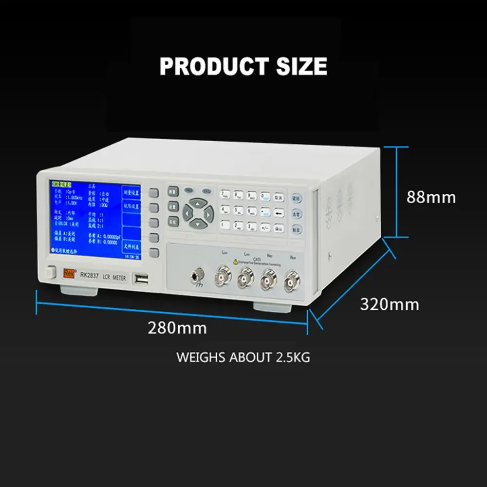 Digital bridge LCR tester capacitance resistance and inductance nF/nH/mΩ tester Inductance Capacitance Resistance Tester
Digital bridge LCR tester capacitance resistance and inductance nF/nH/mΩ tester Inductance Capacitance Resistance Tester