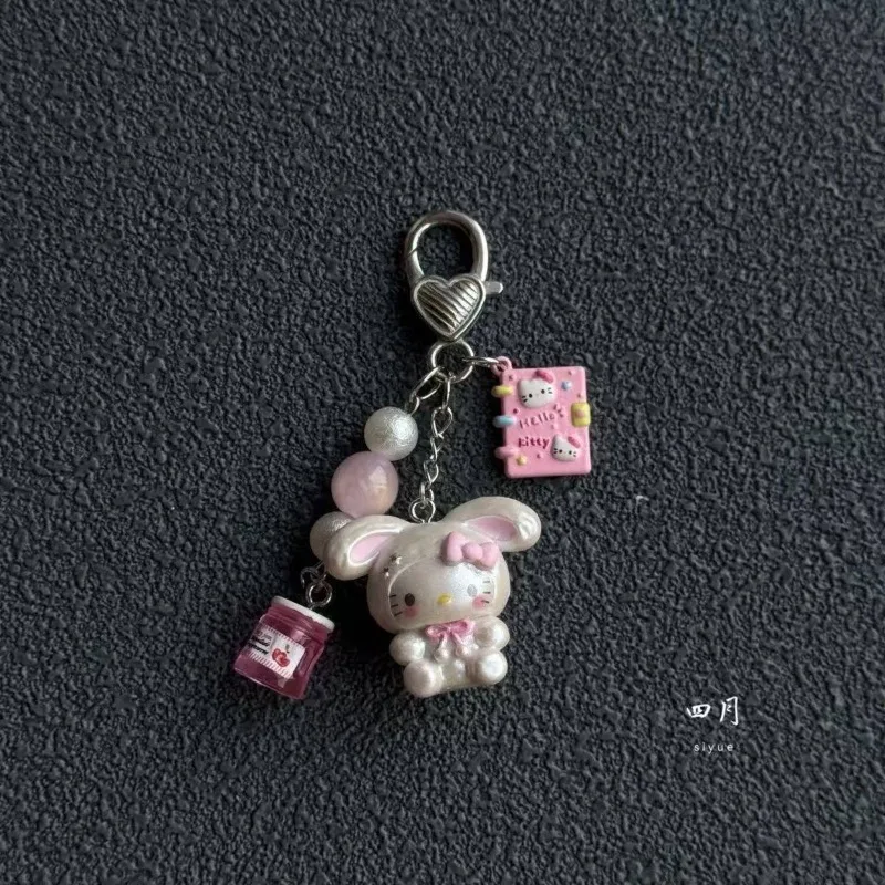 Kawaii Hello Kitty Pink Cat Bow Key Bag Pendant Anime Cartoon Doll Sweet Girl Mobile Phone Pendant Accessories Keychain Ring
Kawaii Hello Kitty Pink Cat Bow Key Bag Pendant Anime Cartoon Doll Sweet Girl Mobile Phone Pendant Accessories Keychain Ring