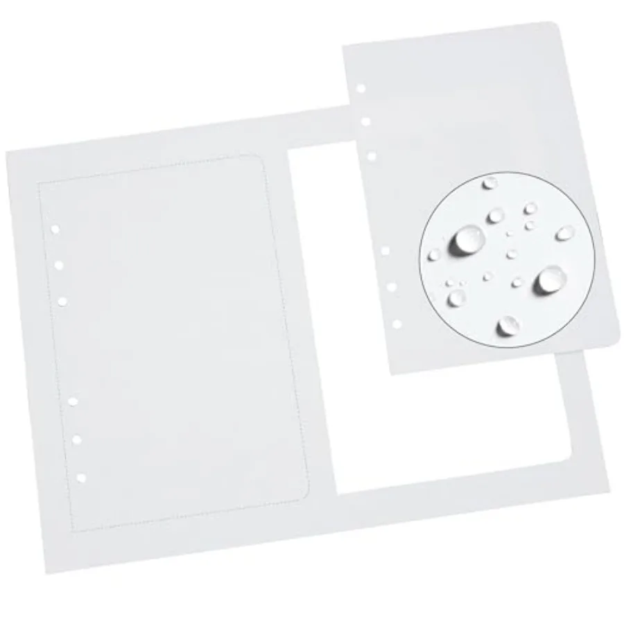 Weatherproof Loose Leaf Copier Paper, 2-4.625" x 7" White Loose Leaf Sheets Per 8.5" x 11" Main Sheet, 150 Sheet PK No. LL8511
Weatherproof Loose Leaf Copier Paper, 2-4.625" x 7" White Loose Leaf Sheets Per 8.5" x 11" Main Sheet, 150 Sheet PK No. LL8511