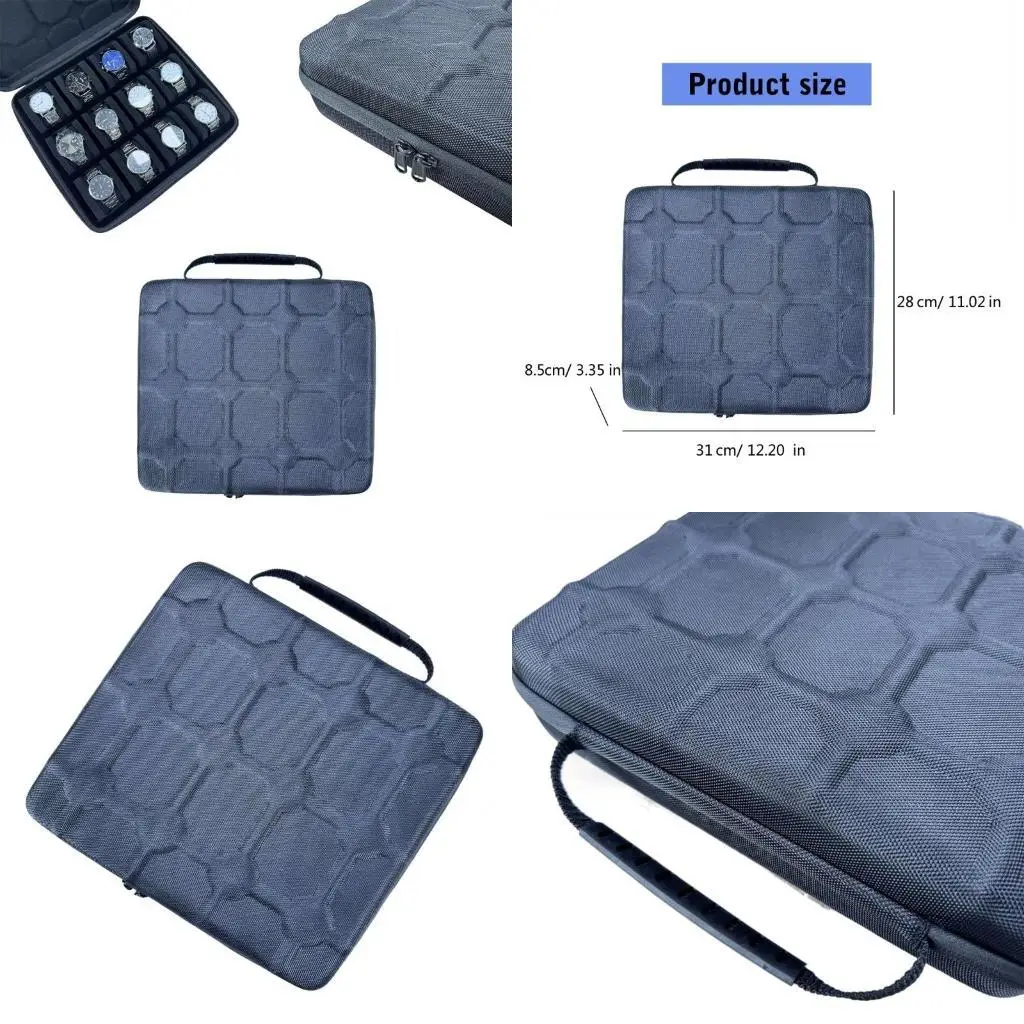 P9FE Elegant Watch Storage Box Display Box 12 Slot Watch Organizers Scratch Resistant Watch Case Suitable for Collectors
P9FE Elegant Watch Storage Box Display Box 12 Slot Watch Organizers Scratch Resistant Watch Case Suitable for Collectors