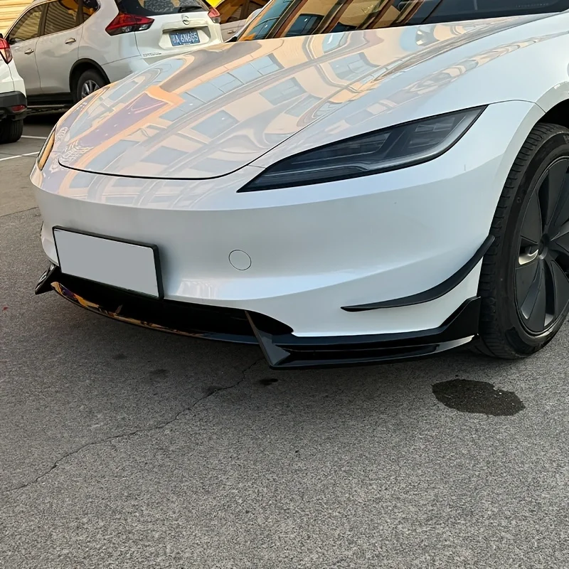 Suitable for Tesla Model 3 2024+ Modification Front Lip Spoiler, Front Splitter, Non-Destructive Installation
Suitable for Tesla Model 3 2024+ Modification Front Lip Spoiler, Front Splitter, Non-Destructive Installation