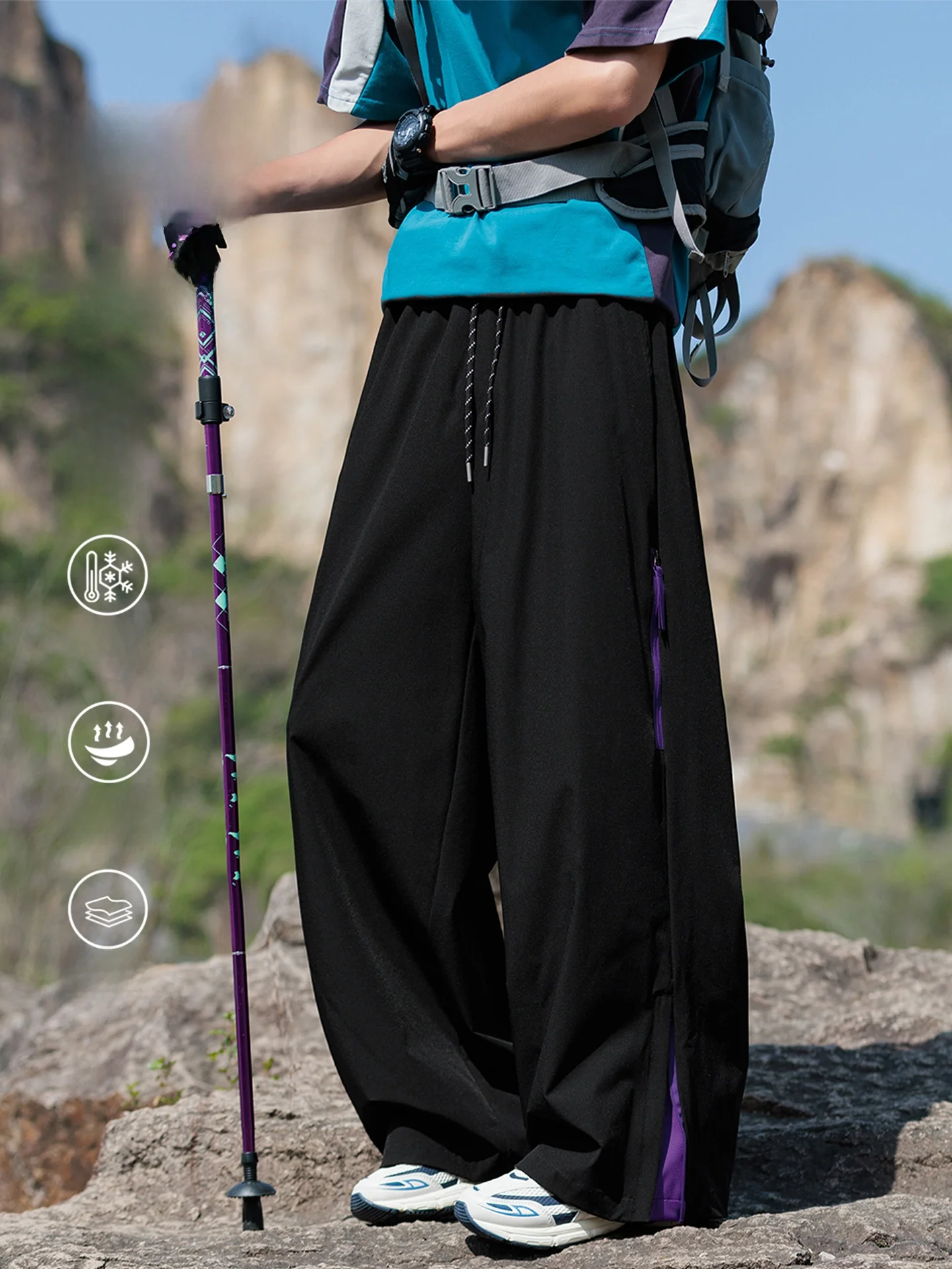 Outdoor Climbing Breathable Ice Silk Work Trousers Men Women Summer American Sports Casual Sun Protection Straight Leg Quick ...
Outdoor Climbing Breathable Ice Silk Work Trousers Men Women Summer American Sports Casual Sun Protection Straight Leg Quick ...