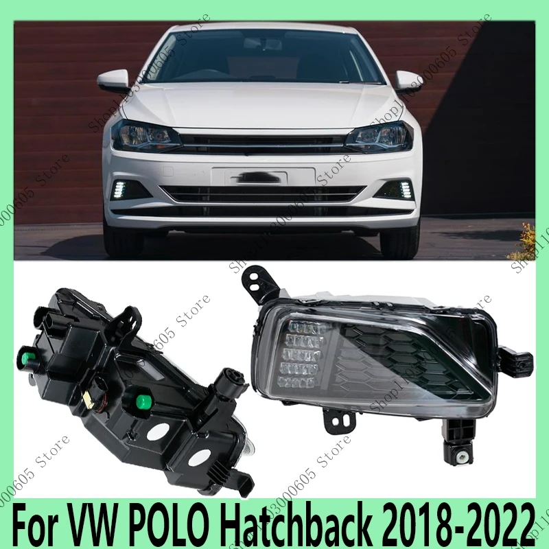 For VW POLO Hatchback 2018-2022 Auto Parts Front Bumper Daytime Running Light Fog Light Signal Light 2G0941661B 2G0941662B
For VW POLO Hatchback 2018-2022 Auto Parts Front Bumper Daytime Running Light Fog Light Signal Light 2G0941661B 2G0941662B