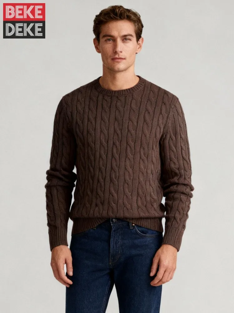 Autumn Winter Male Warm Slim Fit Solid Color Versatile O Neck Pullover Sweater Men Casual Fashion Men Long Sleeve Knitting Tops
Autumn Winter Male Warm Slim Fit Solid Color Versatile O Neck Pullover Sweater Men Casual Fashion Men Long Sleeve Knitting Tops