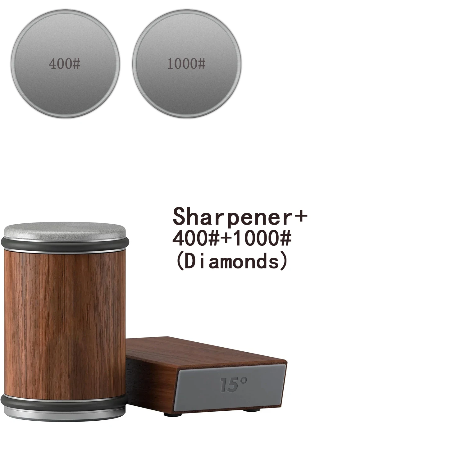 Магнитная точилка для ножей, алмазный камень для заточки ножей, деревянная кухонная заточка, набор роликов с углом 15 и 20 градусов
Магнитная точилка для ножей, алмазный камень для заточки ножей, деревянная кухонная заточка, набор роликов с углом 15 и 20 градусов