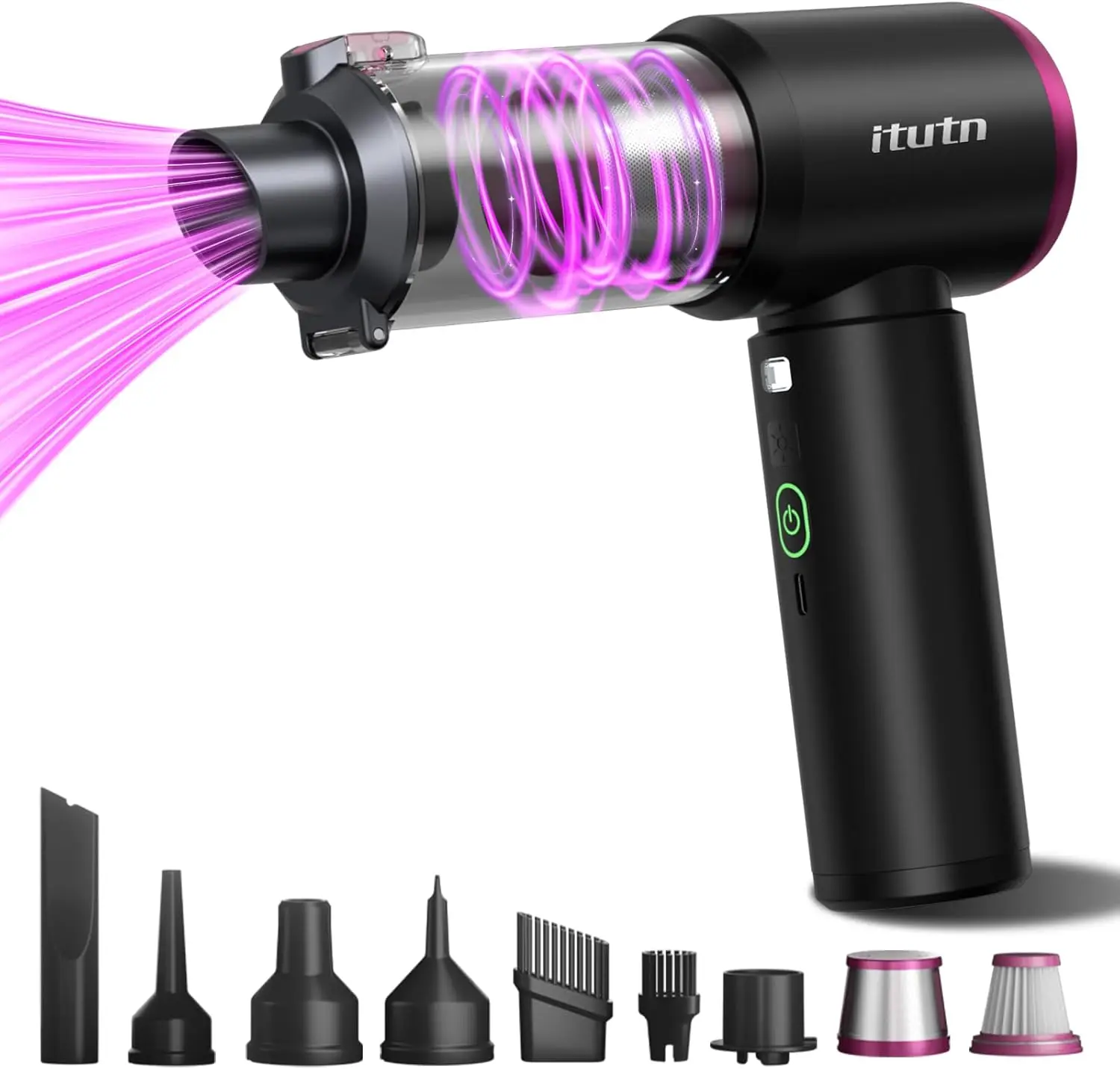 Мини-автомобильный пылесос, беспроводной 15000 PA, светодиодная подсветка, 80 Вт, пустой в один клик, двойной HEPA-фильтр, портативный пылесос для автомобиля, дома, стола
Мини-автомобильный пылесос, беспроводной 15000 PA, светодиодная подсветка, 80 Вт, пустой в один клик, двойной HEPA-фильтр, портативный пылесос для автомобиля, дома, стола