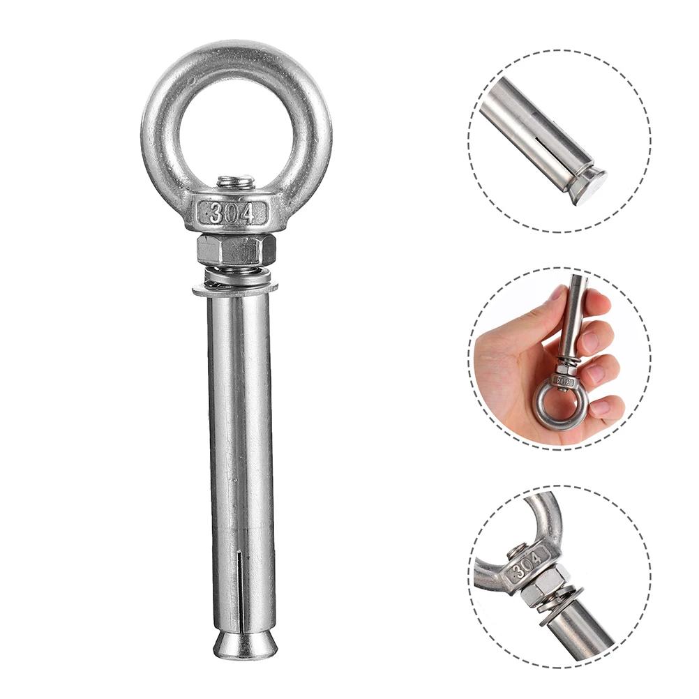 2pcs M6x50mm Stainless Steel Expansion Bolts Wall Concrete Anchors Secure Fastening Closed Bolt
2pcs M6x50mm Stainless Steel Expansion Bolts Wall Concrete Anchors Secure Fastening Closed Bolt