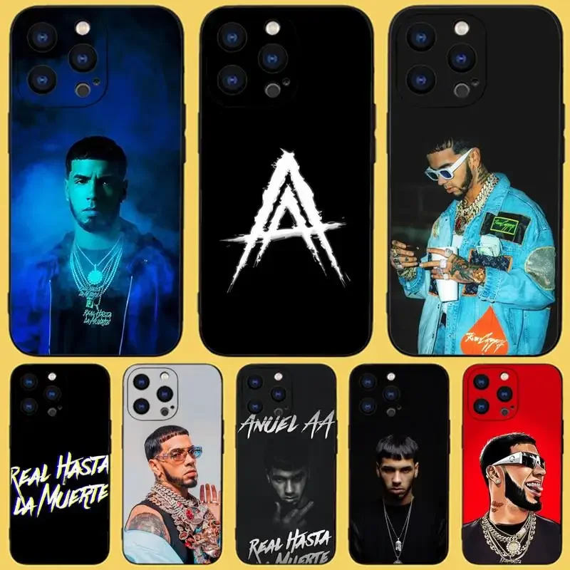 Rapper Anuel AA Phone Case For iPhone 15,14,13,12,11 Plus,Pro,Max,XR,XS,X,7,8 Plus,SE,Mini Black Silicone Soft
Rapper Anuel AA Phone Case For iPhone 15,14,13,12,11 Plus,Pro,Max,XR,XS,X,7,8 Plus,SE,Mini Black Silicone Soft