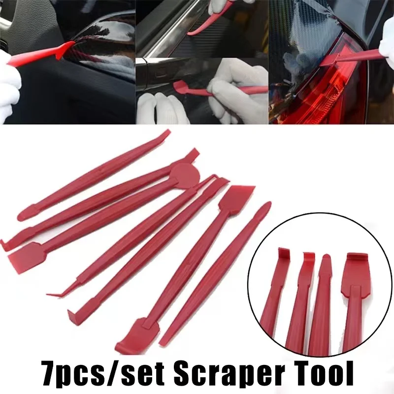 7pcs/set Car Vinyl Wrap Film Squeegee Scraper Tools Edge-closing Tool for Automobile Film Sticking Car Styling Auto Accessories
7pcs/set Car Vinyl Wrap Film Squeegee Scraper Tools Edge-closing Tool for Automobile Film Sticking Car Styling Auto Accessories
