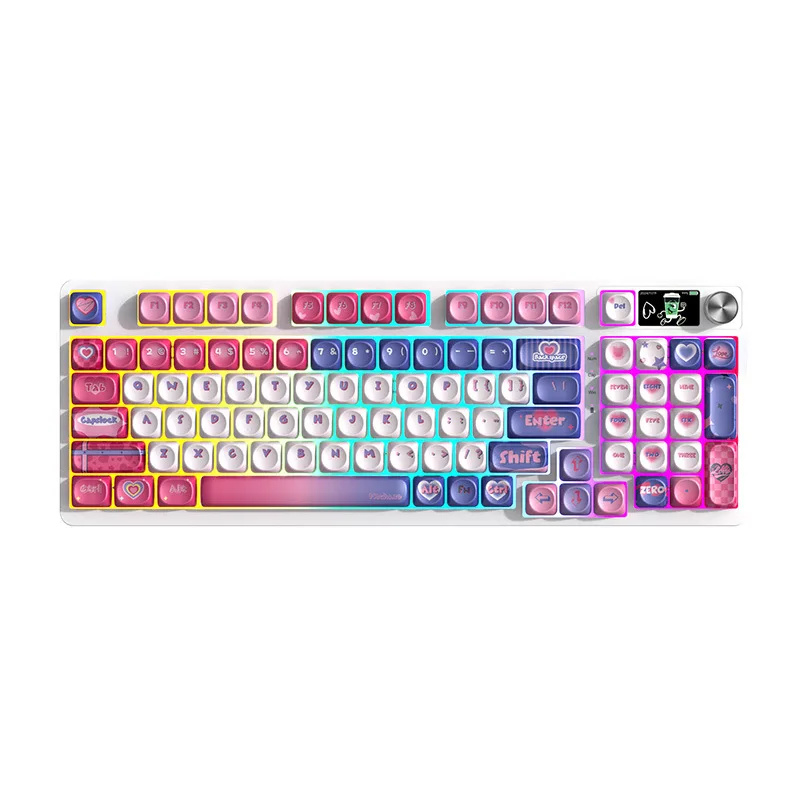 Wireless Bluetooth three-mode mechanical keyboard, game e-sports, high value
Wireless Bluetooth three-mode mechanical keyboard, game e-sports, high value