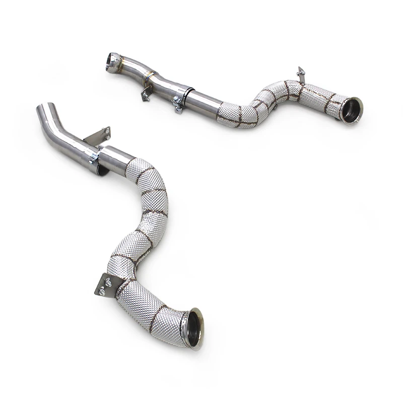 Custom Engine Straight Header Downpipe For Mercedes-Benz GLC63 AMG 4.0T 2016-2022 Stainless Steel Pipe Muffler Exhaust System
Custom Engine Straight Header Downpipe For Mercedes-Benz GLC63 AMG 4.0T 2016-2022 Stainless Steel Pipe Muffler Exhaust System