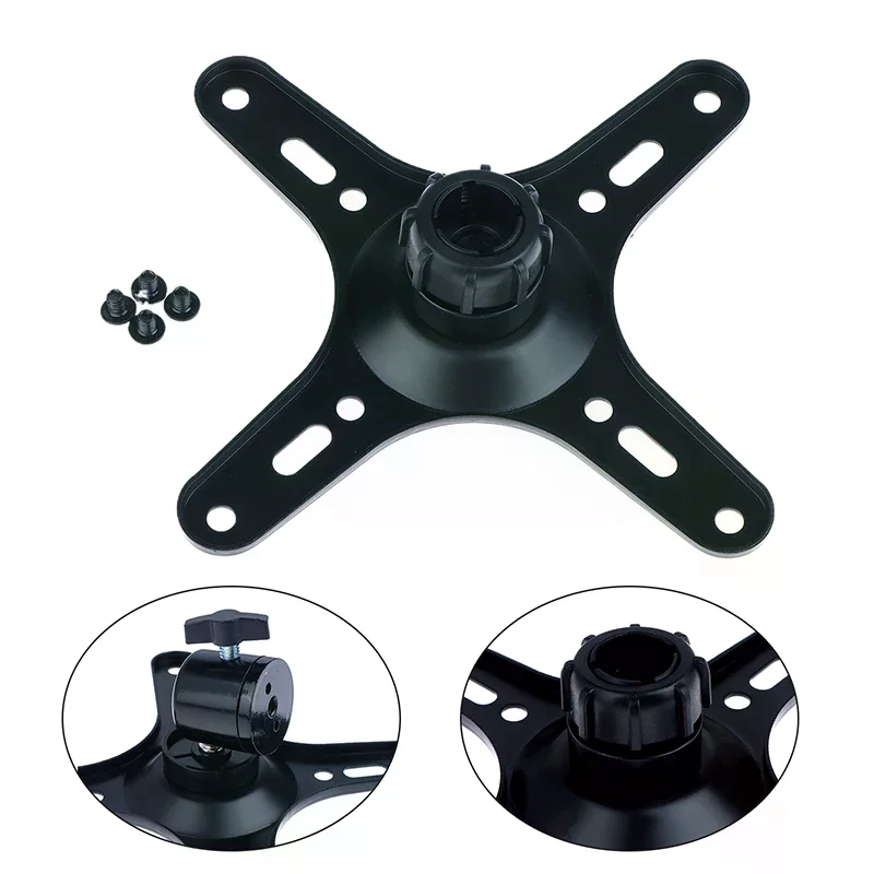 1Set Portable Monitor Mounting Bracket Plate VESA 1/4 Inch Screw Hole To 100x100MM 75x75MM M4 Screw Set Wall Mount Holder
1Set Portable Monitor Mounting Bracket Plate VESA 1/4 Inch Screw Hole To 100x100MM 75x75MM M4 Screw Set Wall Mount Holder