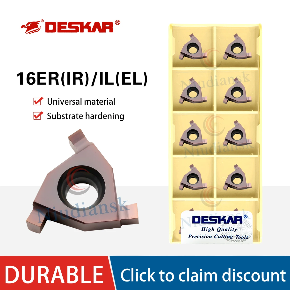 16ER IL 0.7 0.8 0. 9 1.0 1.2 1.3 1.4 1.5 1.6 1.7 1.8 2.0 2.1 2.2 2.4 2.5 3.0 CNC Lathe Cutting Tools Shallow Groove Turning Tool
16ER IL 0.7 0.8 0. 9 1.0 1.2 1.3 1.4 1.5 1.6 1.7 1.8 2.0 2.1 2.2 2.4 2.5 3.0 CNC Lathe Cutting Tools Shallow Groove Turning Tool
