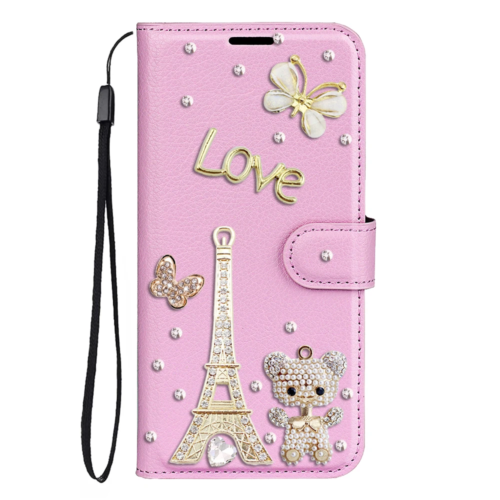 Fashion Cute Bear Case for Samsung Galaxy S24 S23 S22 S21 Ultra Flip Wallet Book Cover for Samsung S24 Ultra Star Pink Case
Fashion Cute Bear Case for Samsung Galaxy S24 S23 S22 S21 Ultra Flip Wallet Book Cover for Samsung S24 Ultra Star Pink Case