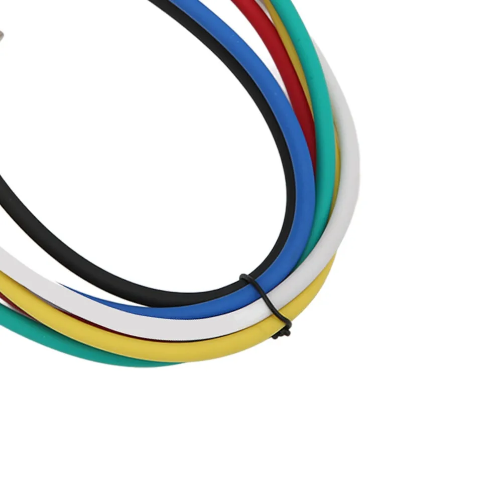 6pcs Colored Effect Cable Noise Reduction Curved plug Guitar Patch Cable 30cm(11.81in) Length Instrument Cables
6pcs Colored Effect Cable Noise Reduction Curved plug Guitar Patch Cable 30cm(11.81in) Length Instrument Cables