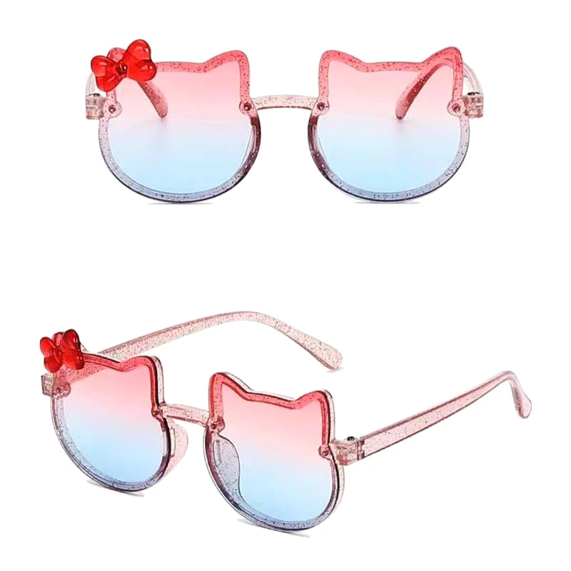 Fashion Cartoon Bowknot Cat Sunglasses Glasses UV Resistant Super Cute Kids Sun Protection Glasses
Fashion Cartoon Bowknot Cat Sunglasses Glasses UV Resistant Super Cute Kids Sun Protection Glasses