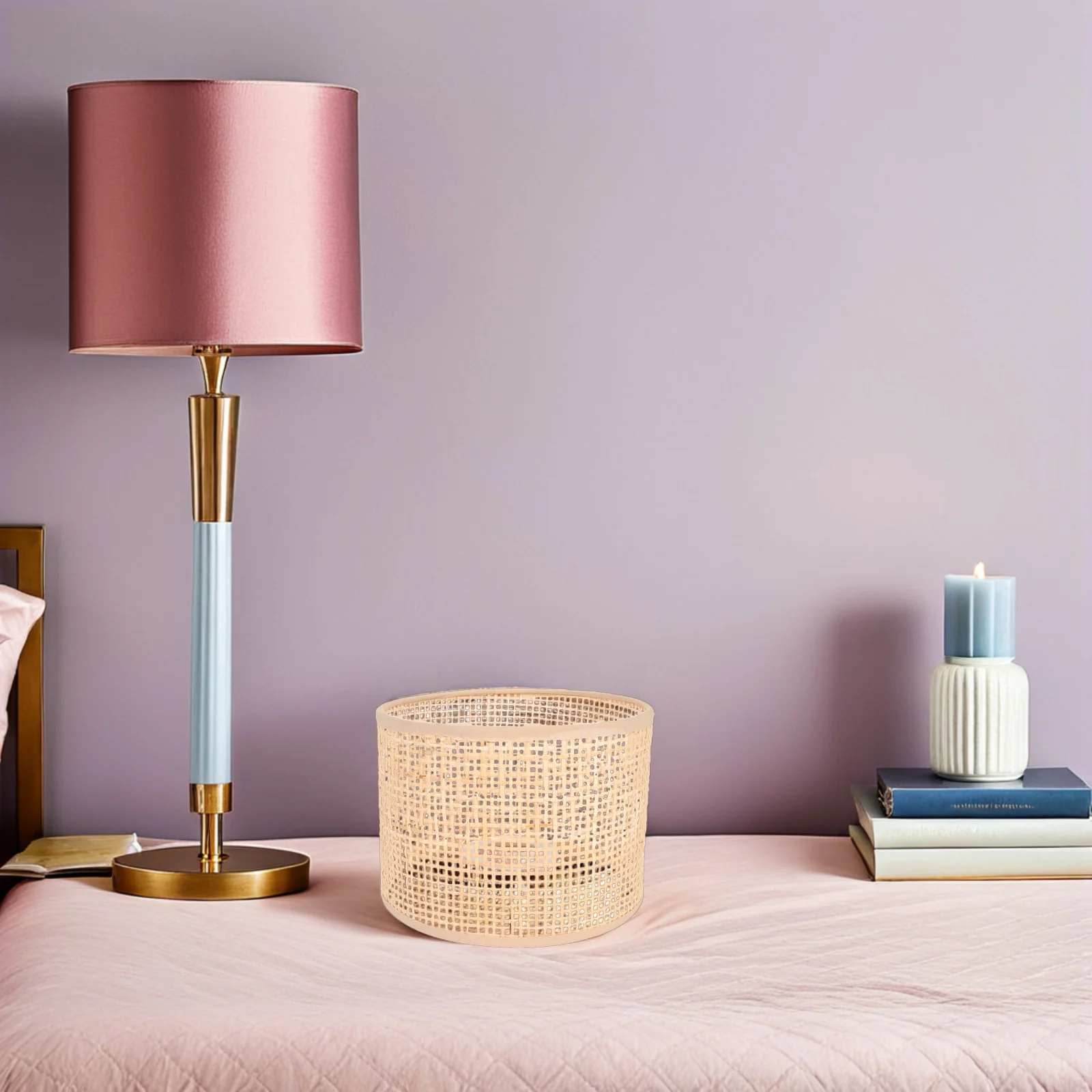 2pcs Woven Rattan Lampshade Ceiling Light Cover Rustic Lamp Shade Pendant Bamboo Lampshade Household Chandelier Shade Soft
2pcs Woven Rattan Lampshade Ceiling Light Cover Rustic Lamp Shade Pendant Bamboo Lampshade Household Chandelier Shade Soft