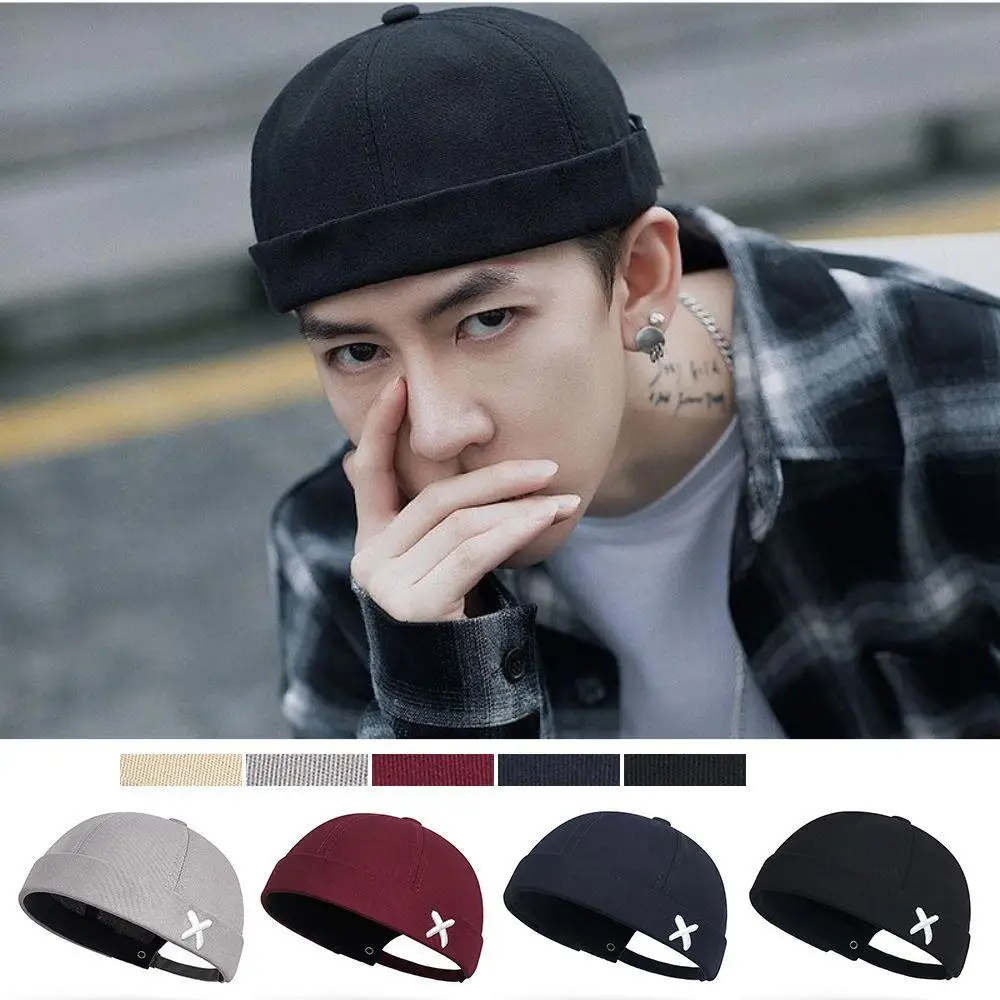 Hot Summer Fashion Brimless Beanie Cap Vintage Embroidery Melon Skin Caps Street Portable Docker Hat Adjustable Unisex Skullcap
Hot Summer Fashion Brimless Beanie Cap Vintage Embroidery Melon Skin Caps Street Portable Docker Hat Adjustable Unisex Skullcap