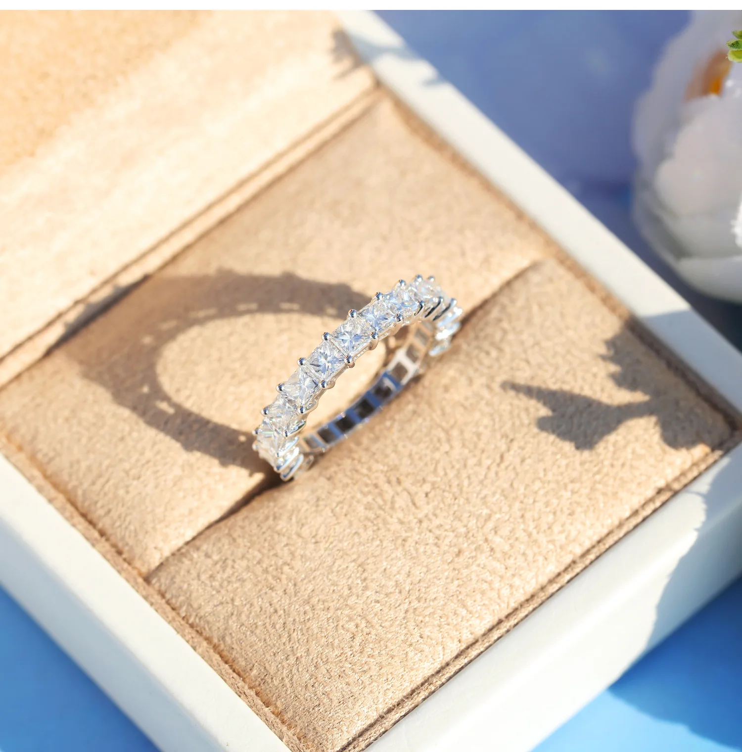 Simple Marquise Princess Square Full Diamond Couple Ring For Women Geometric Zircon Circle Plated Silver Valentine Gift Jewelry
Simple Marquise Princess Square Full Diamond Couple Ring For Women Geometric Zircon Circle Plated Silver Valentine Gift Jewelry