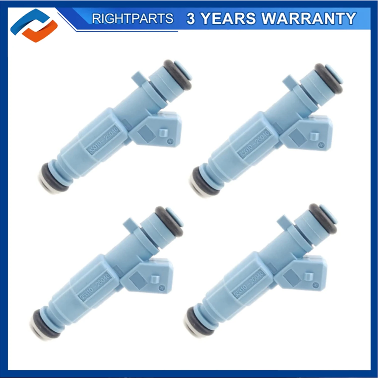 4PCS 35310-26040 Fuel Injectors For Hyundai KIA Accent 1.5L 3531026040 35310 26040
4PCS 35310-26040 Fuel Injectors For Hyundai KIA Accent 1.5L 3531026040 35310 26040